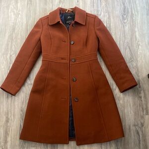 J. Crew Italian Double Cloth Lady Day Coat